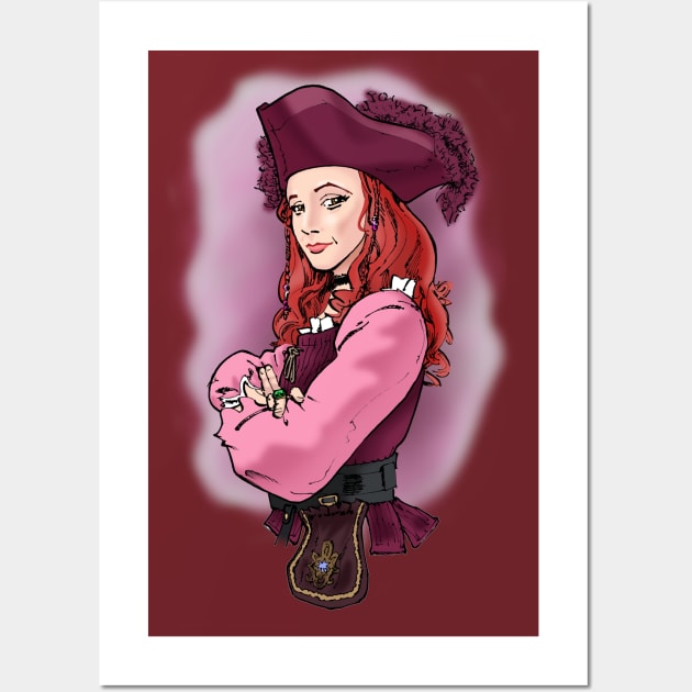 Pirate Redd Wall Art by frankpepito